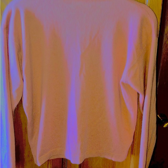 TSE Cashmere silk and cashmere tomato colored lightweight cardigan - Picture 2 of 4